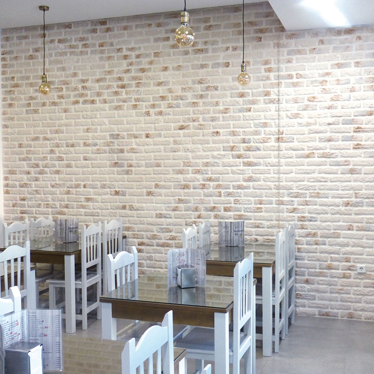 Verniprens - London polar brick-effect cladding