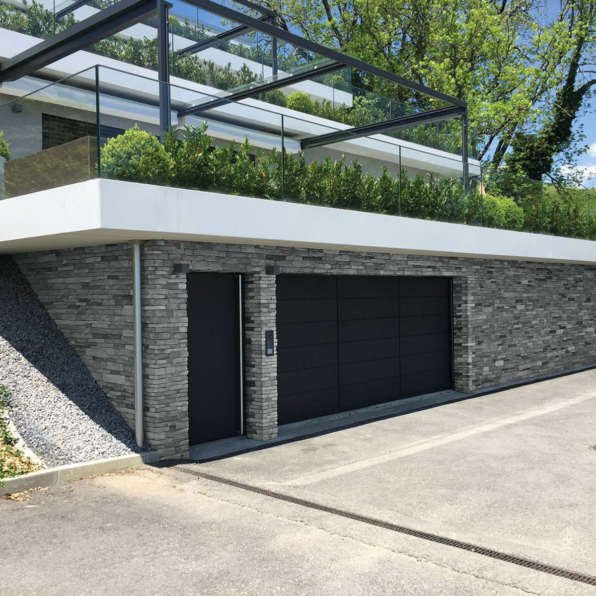 Lucerna Ash imitação de revestimento de pedra - revestimento Verniprens