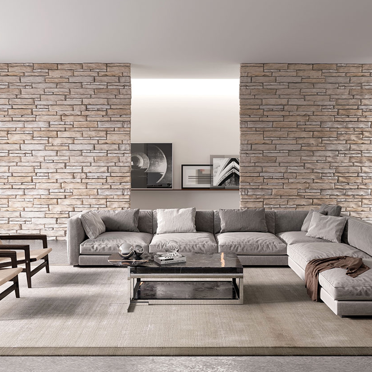 Lucerna Natur imitation stone cladding - Verniprenscladding