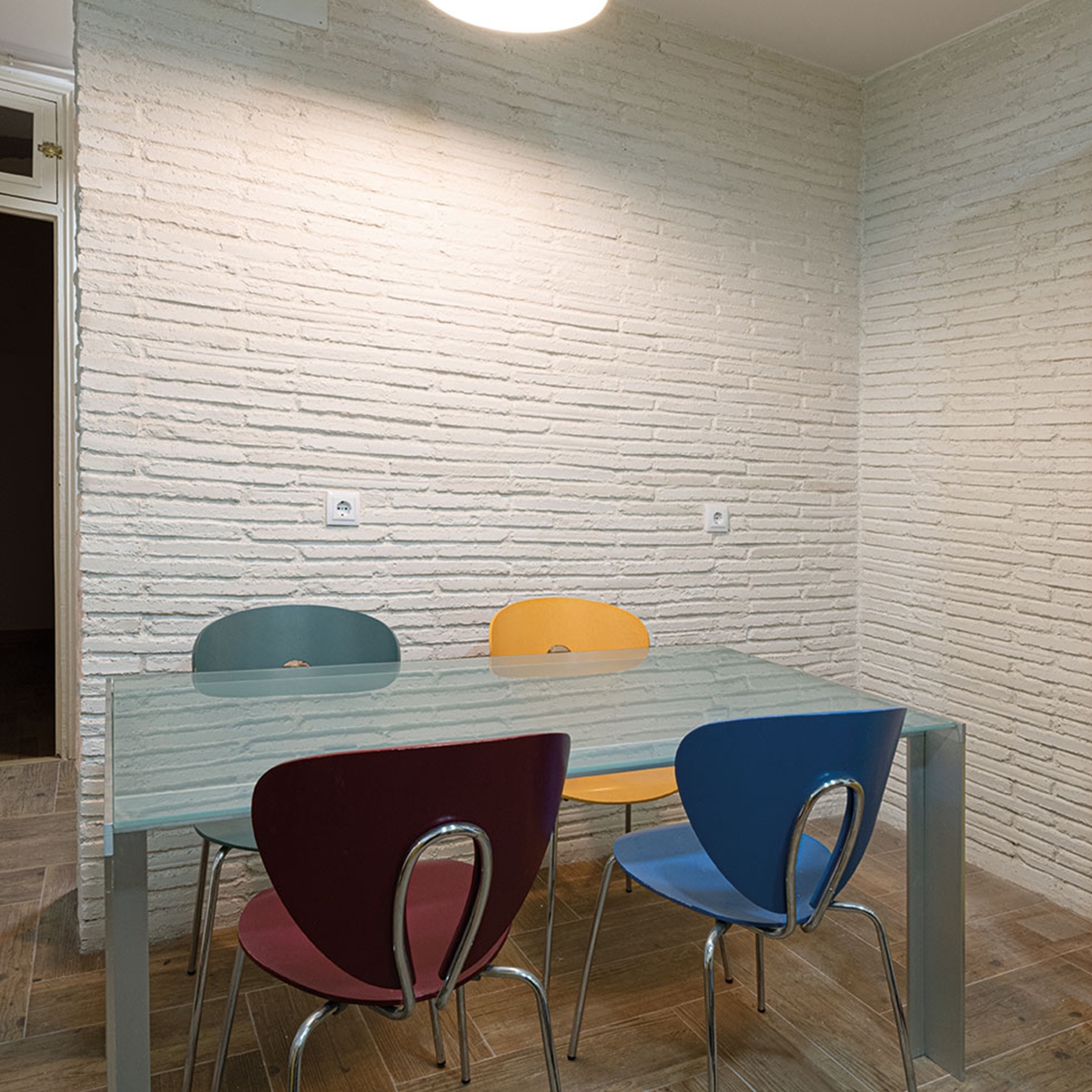 Manchester white brick effect revestimento - Verniprensrevestimento de parede