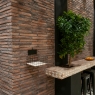 Imitation brick tile made of prefabricated concrete