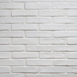Revestimento de imitação de tijolo branco Oxford (m2)