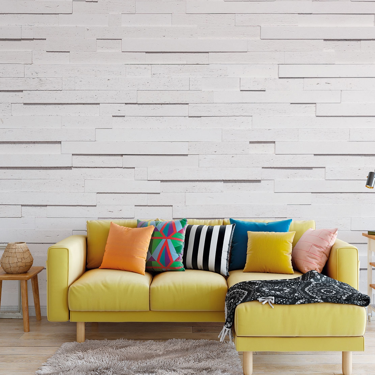 Scarlet cladding for interior and exterior prefabricated concrete