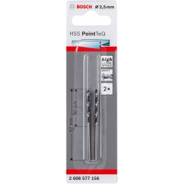 Mèche hélicoïdale PointTec 2,5 mm Bosch