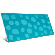 Agatha Polka Dots Türkis 25x50