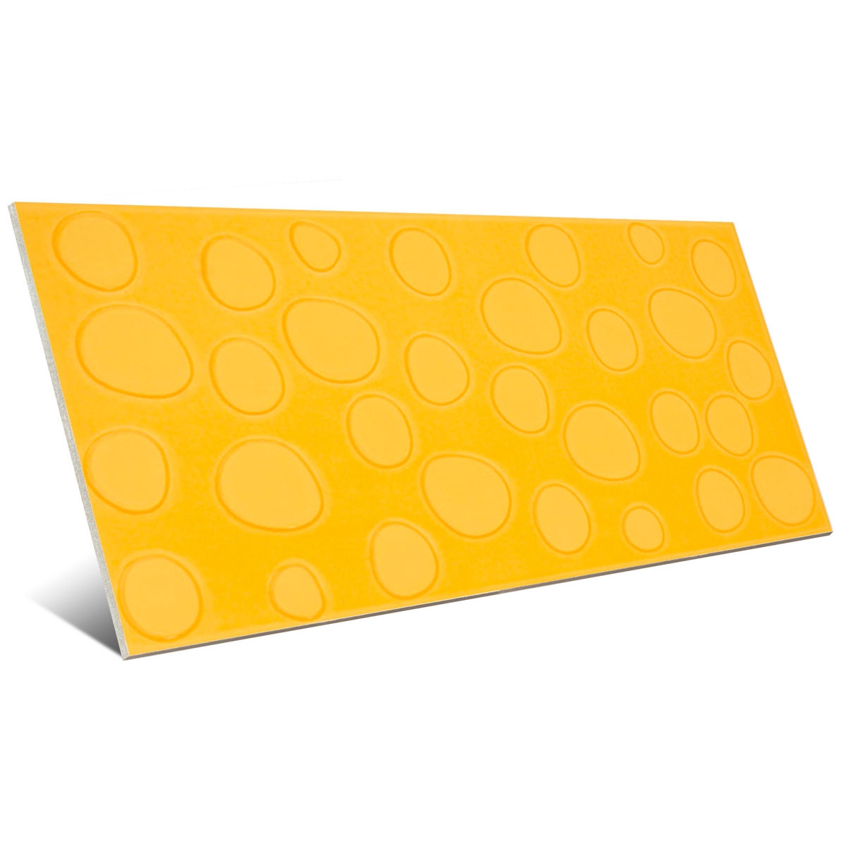 Agatha Polka Dots Amarelo 25x50