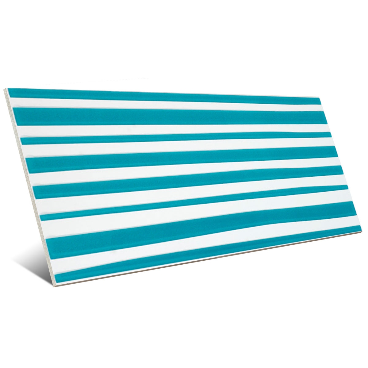 Agatha 1-Linhas Turquesa 25x50