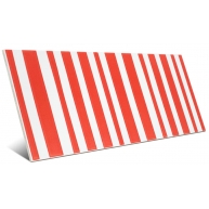 Agatha 2 Lignes Carmin 25x50