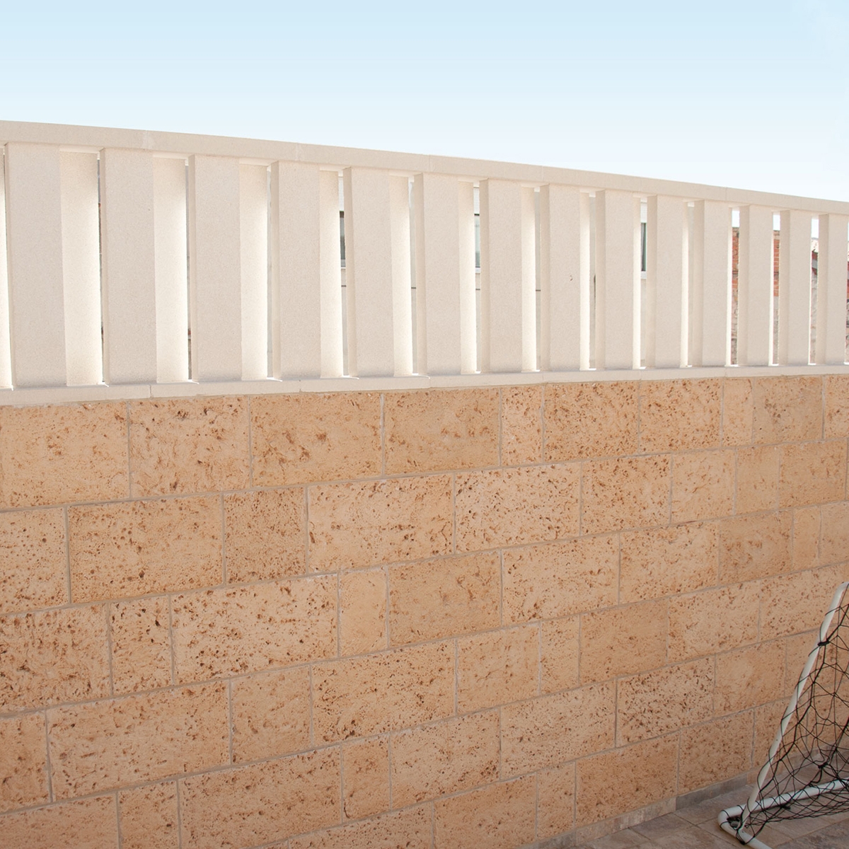 Verniprens - Flat balustrades - Tarifa windscreen 6x15x70
