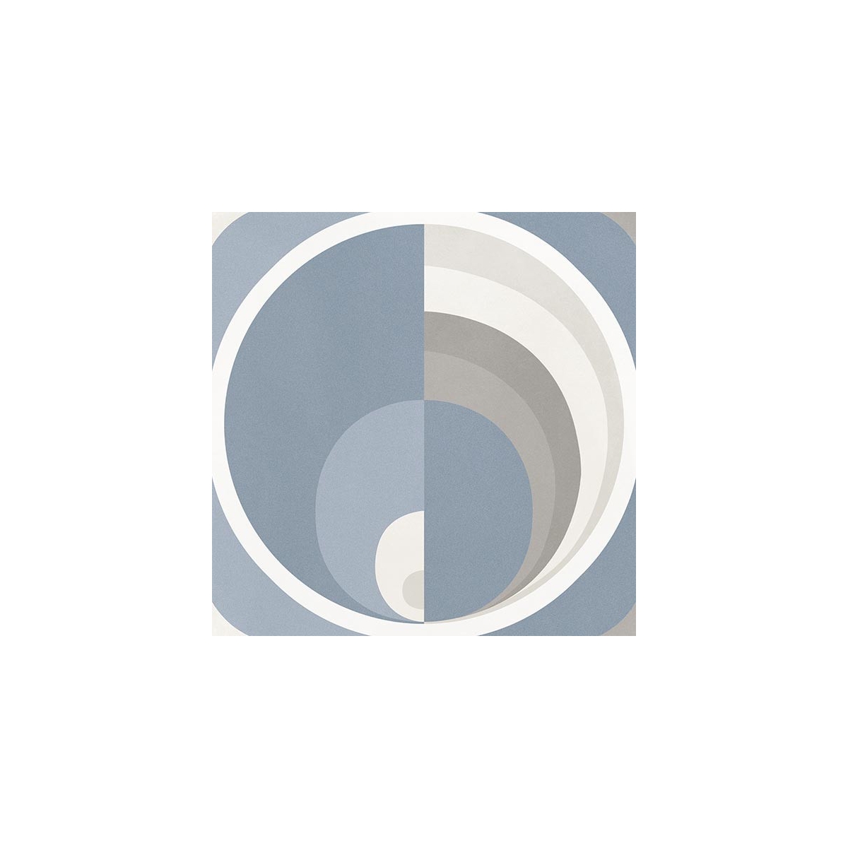 Harris Celeste 29.3x29.3 (boîte) - Revêtement de sol hydraulique en porcelaine