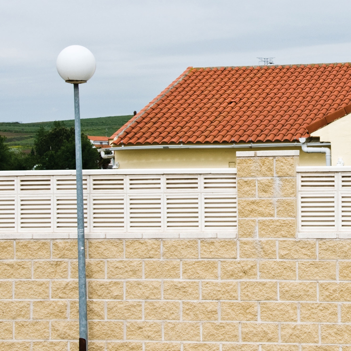 Swimming pools and garden - Flat balustrades - Soller lattice 6x40x40