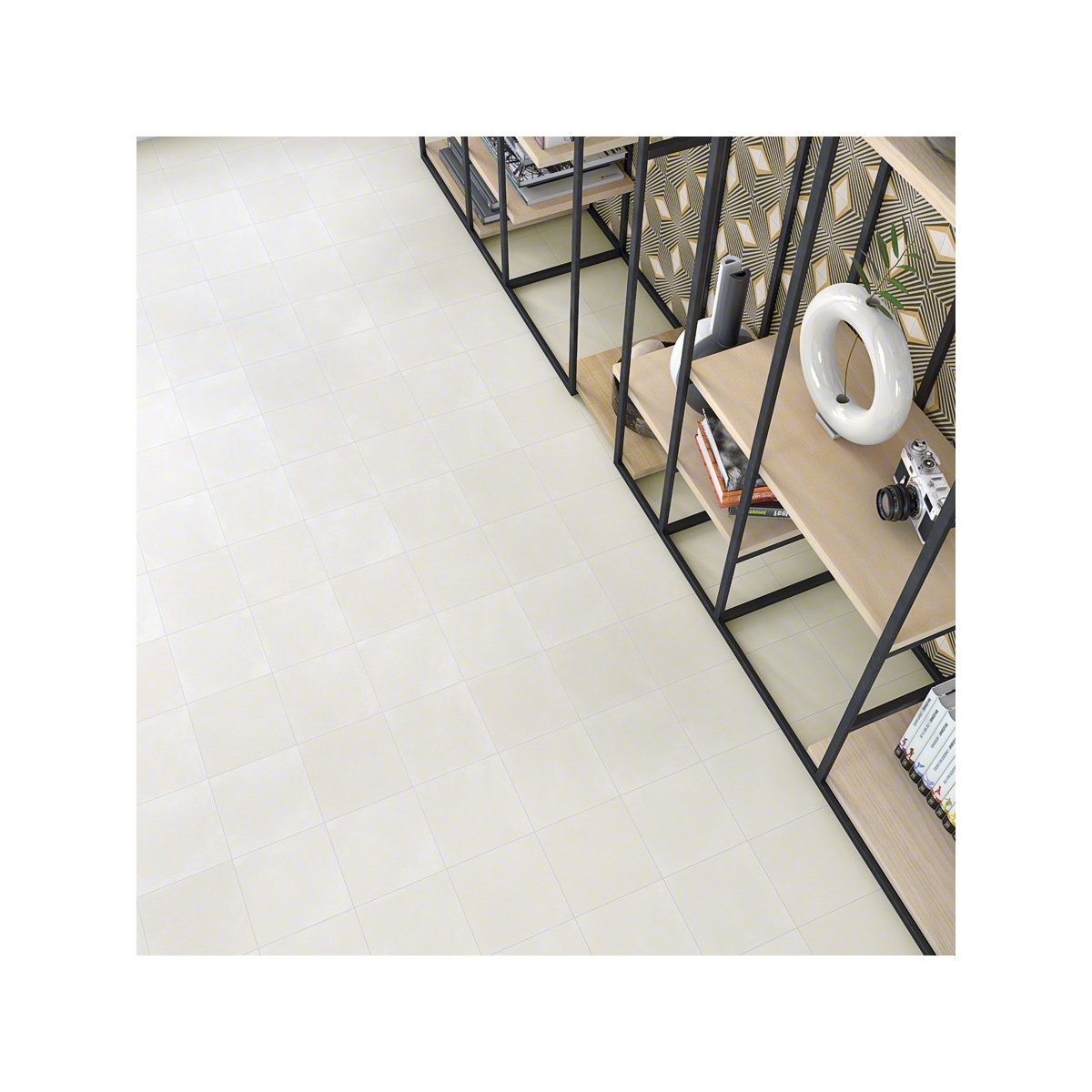 Sixties Mother-of-Pearl 29.3x29.3 (box) - Porcelain hydraulic flooring