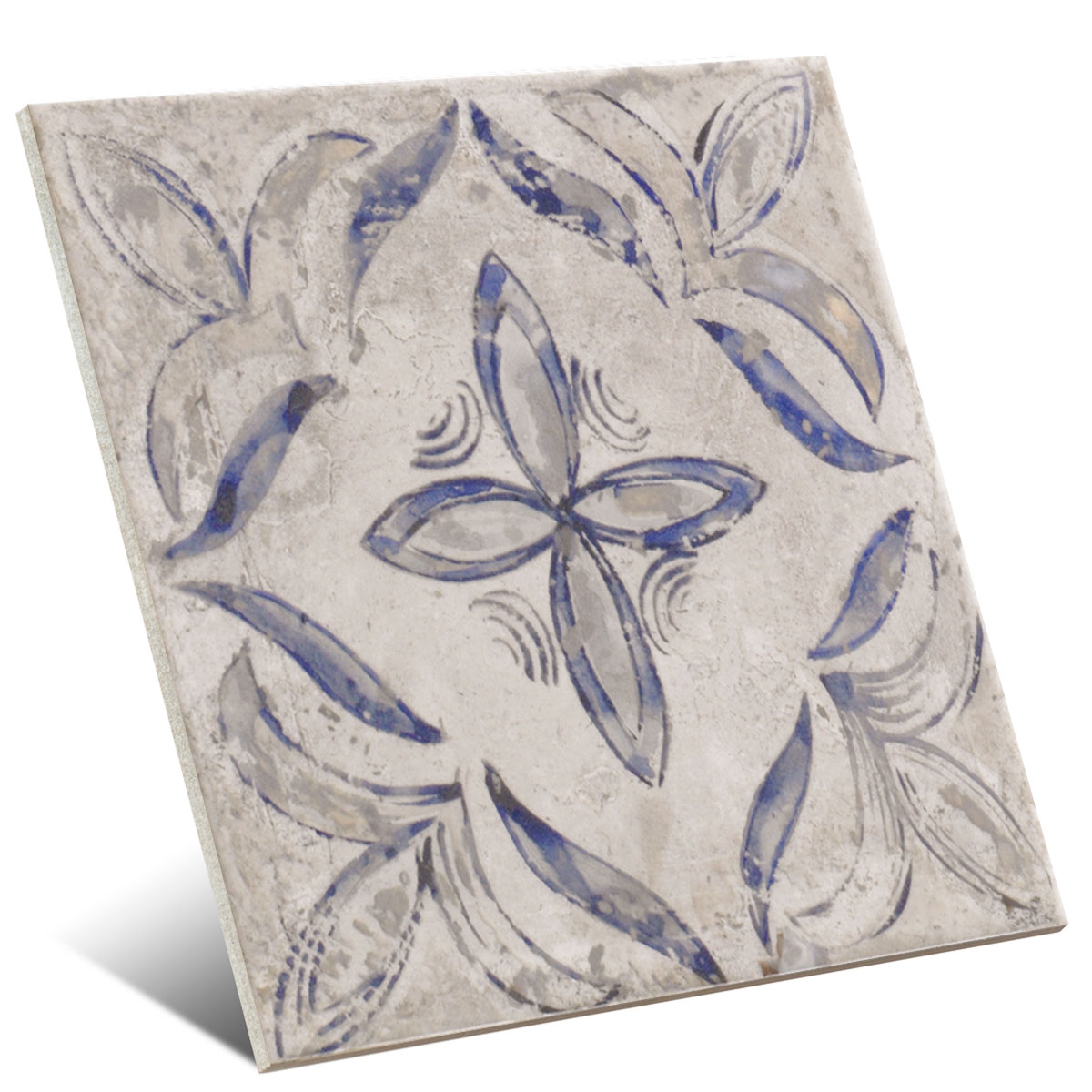 Ricordi Blanco 20x20 (caja 1 m2) - Revestimiento con decorados Mainzu