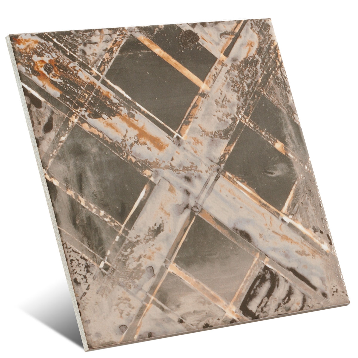 Ricordi Nero 20x20 (box 1 m2) - Coating with Mainzudecorations