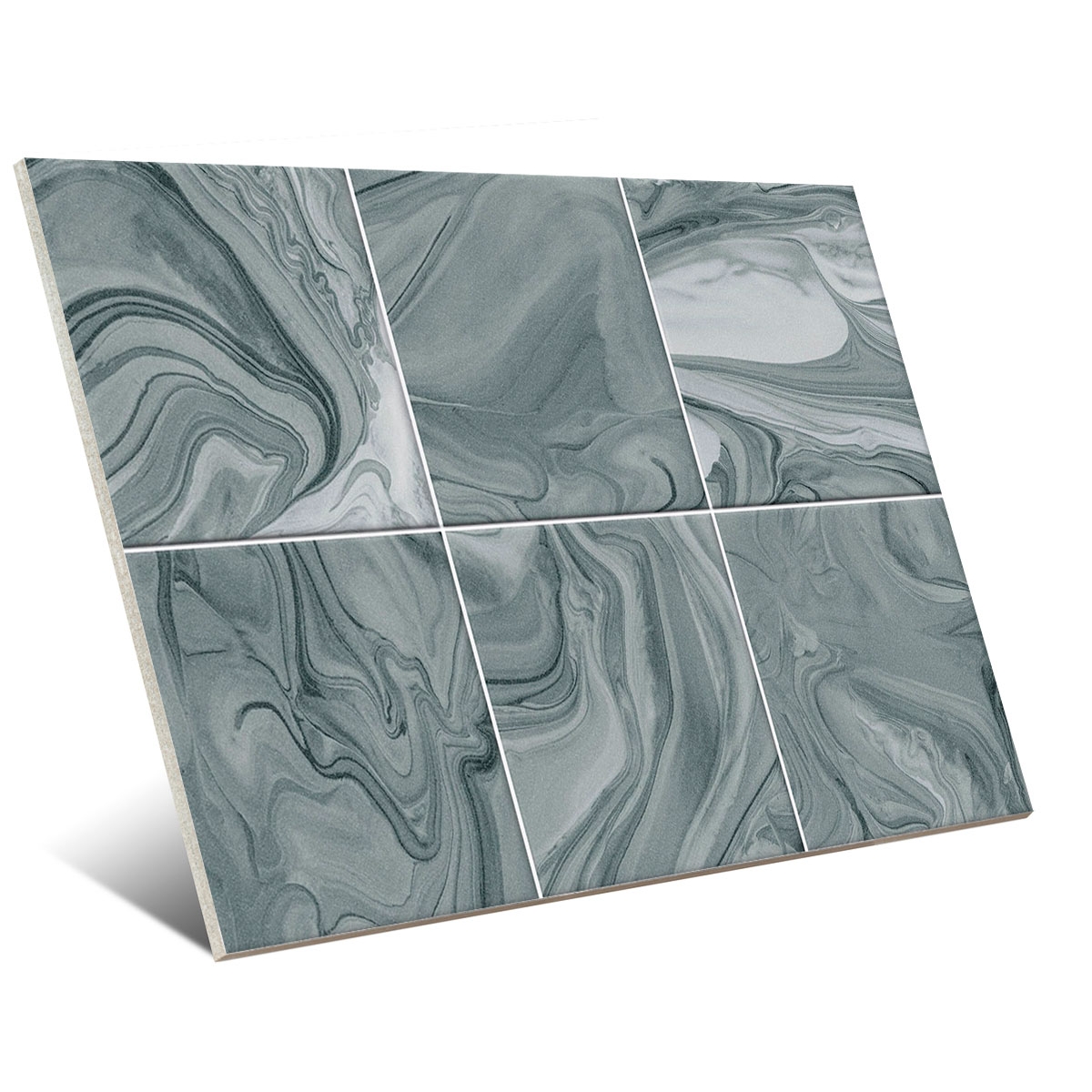 Mankai turquoise 23x33.5 (boîte 1 m2) - Vives