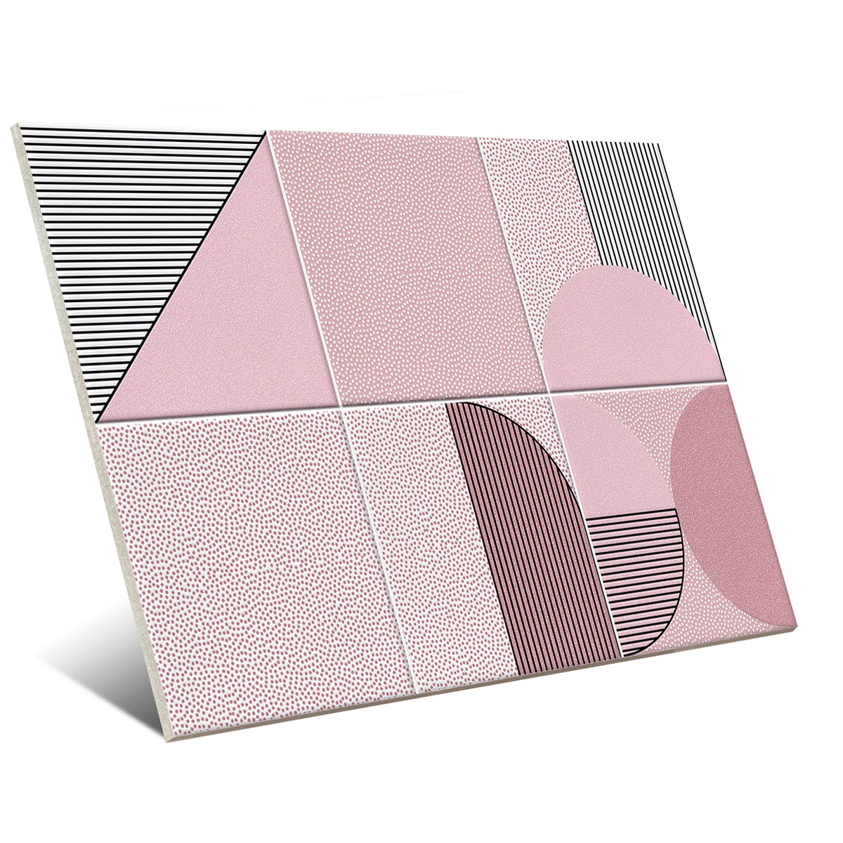 Revestimiento con decorados Vives - Nago marsala 23x33,5 (caja 1 m2)