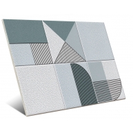 Nago turquoise 23x33.5 (boîte 1 m2) - Vives