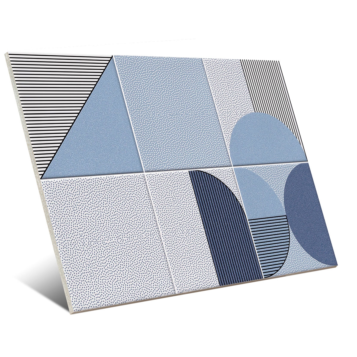 Revestimiento con decorados Vives - Nago índigo 23x33,5 (caja 1 m2)