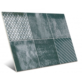 Turquoise haiku 23x33.5 (box 1 m2)