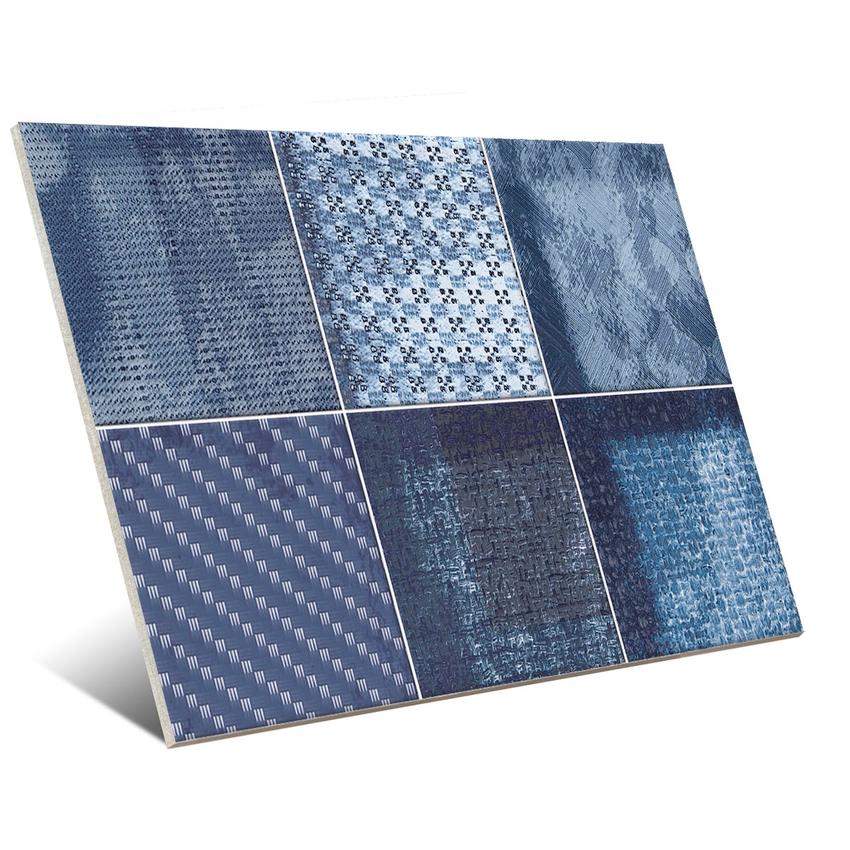 Haiku índigo 23x33,5 (caja 1 m2) - Revestimiento con decorados Vives