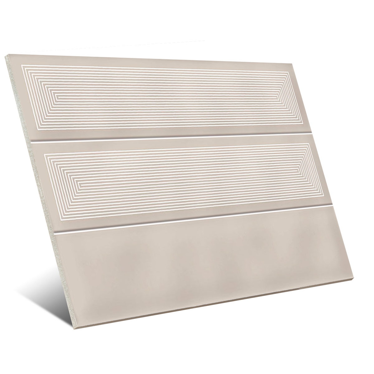 Revestimiento con decorados Vives - Kozen marfil 23x33,5 (caja 1 m2)