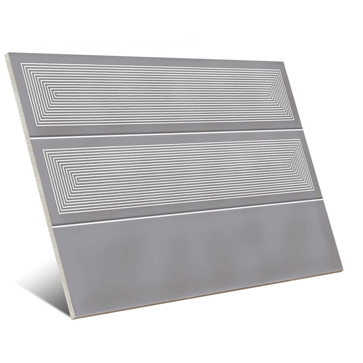 Foto de Kozen cinza 23x33.5 (caixa 1 m2)