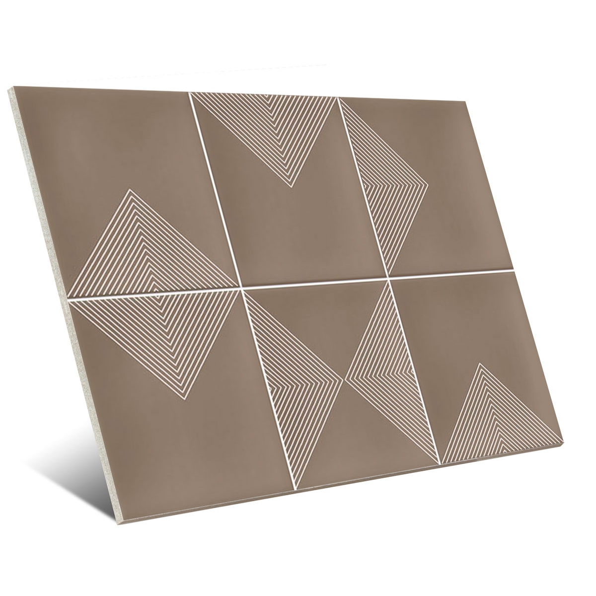 Revêtement avec décorations Vives - Noyer Meguro 23x33,5 (boîte 1 m2)