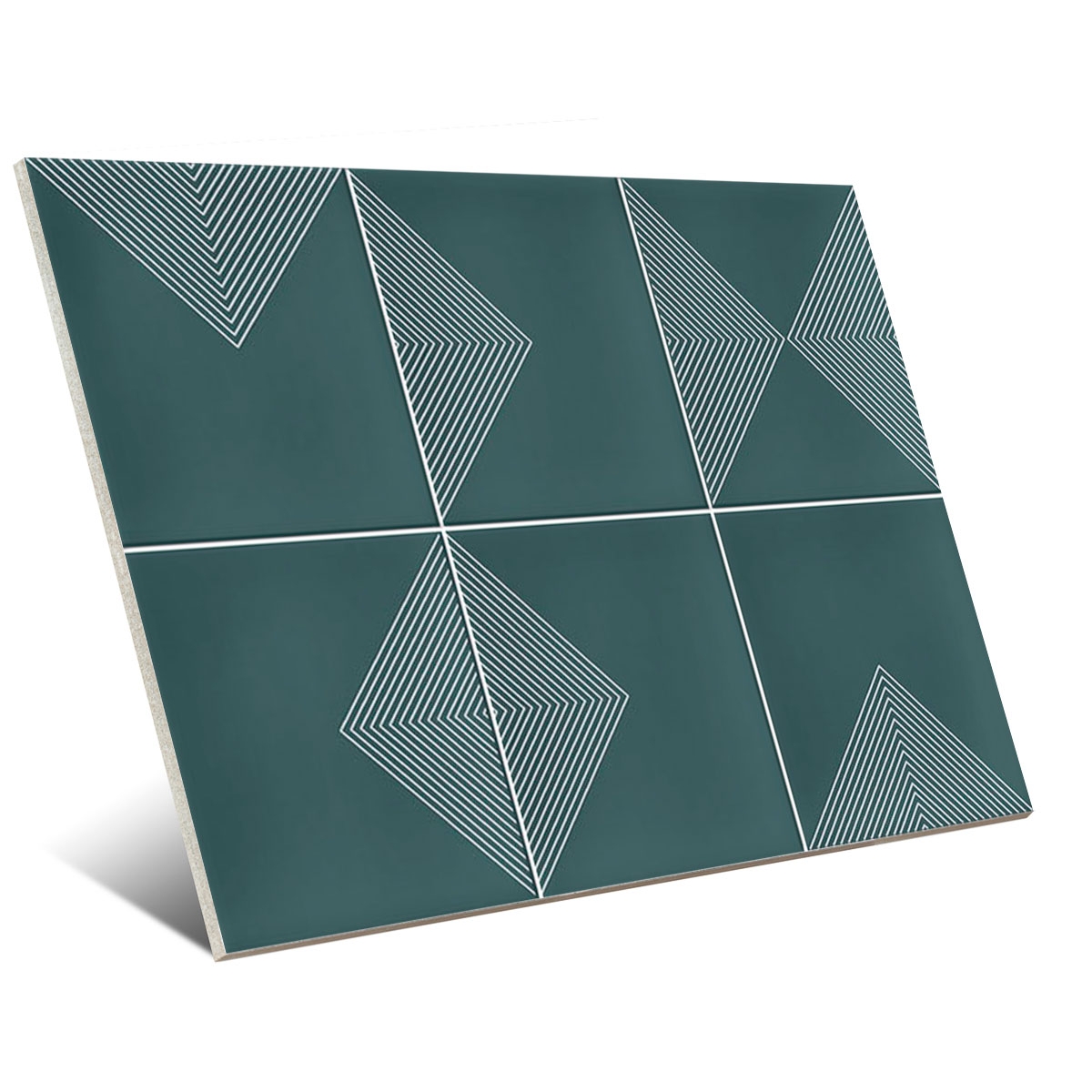 Revestimiento con decorados Vives - Meguro turquesa 23x33,5 (caja 1 m2)