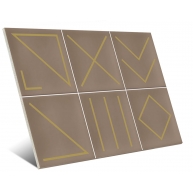 Nagano walnut 23x33.5 (box 1 m2) - Vives