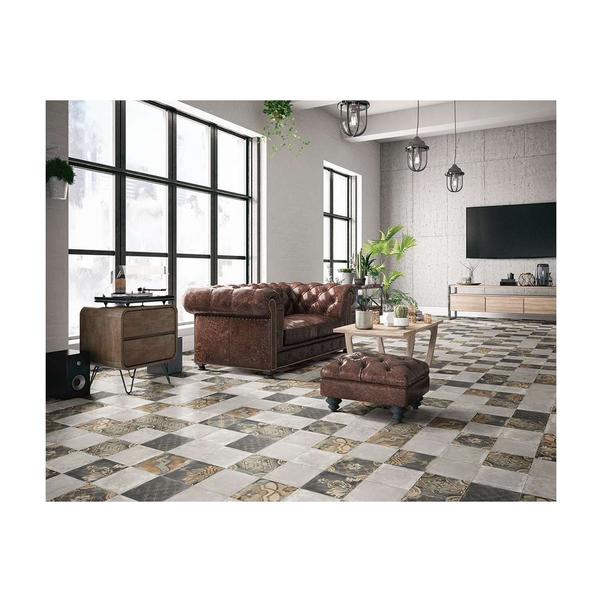 Mainzu Scudo Branco 20x20 (m2)