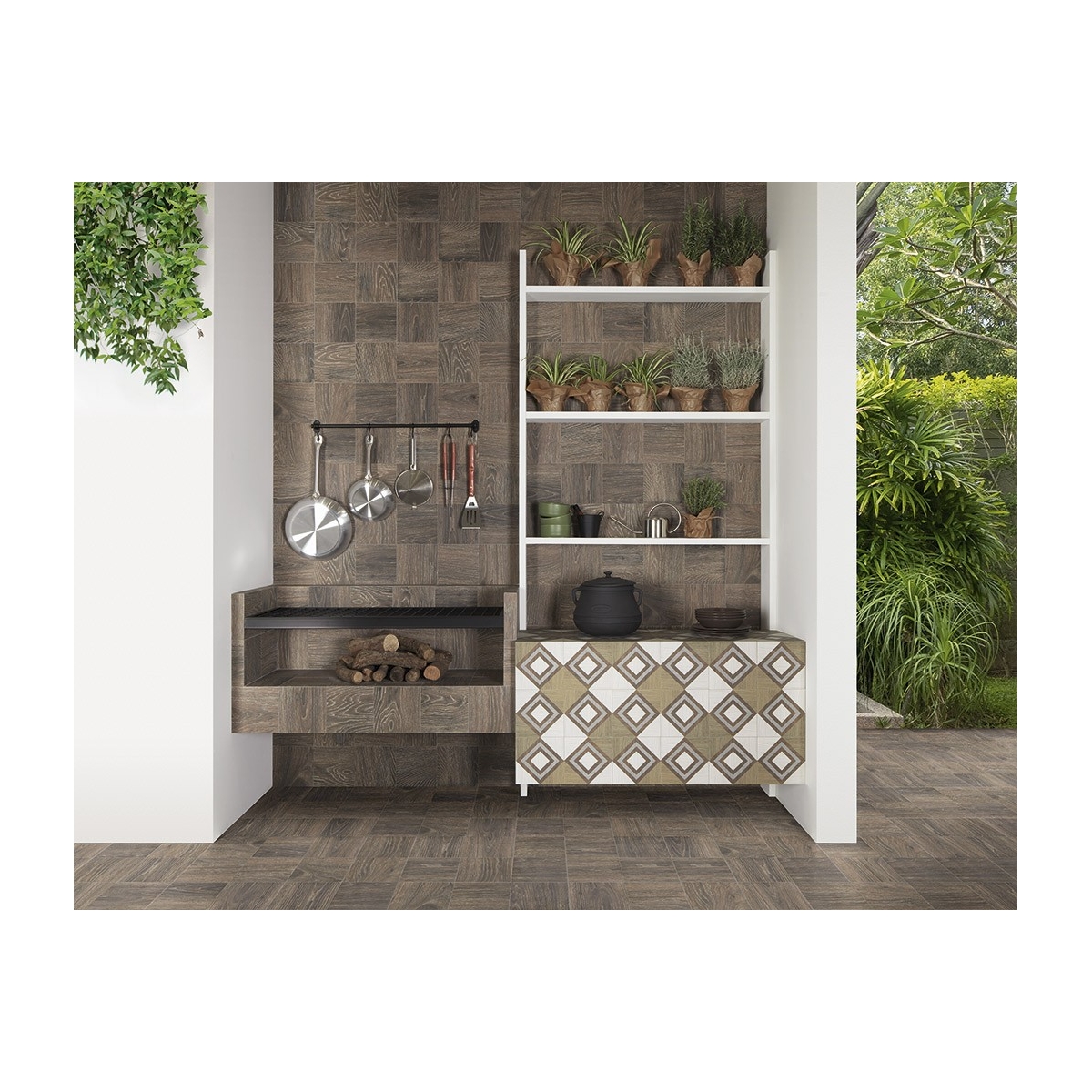 Gubbio (m2) - Serie Patchwood - Marca Mainzu