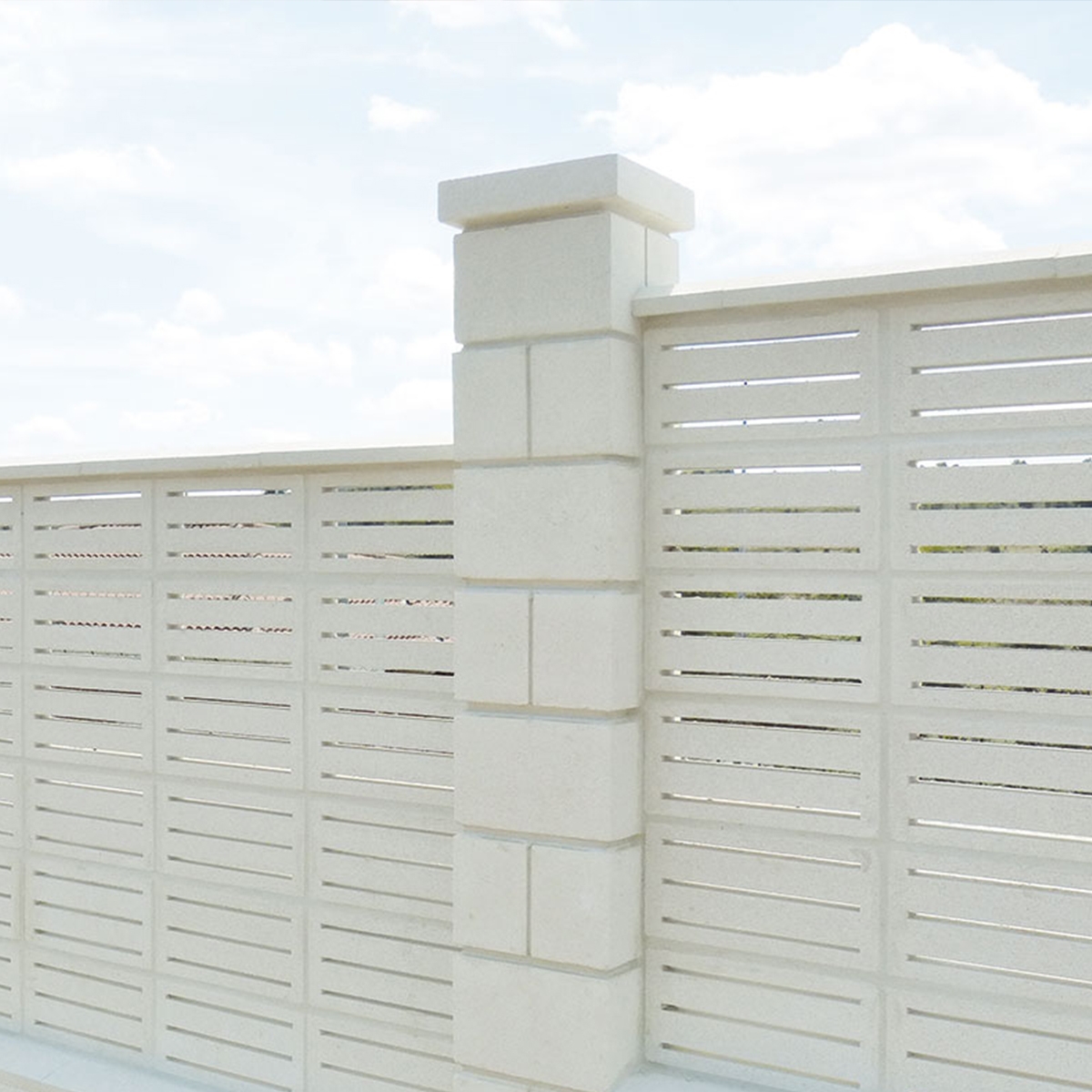 Finishing Cap for Prefabricated Concrete Pilaster verniprens