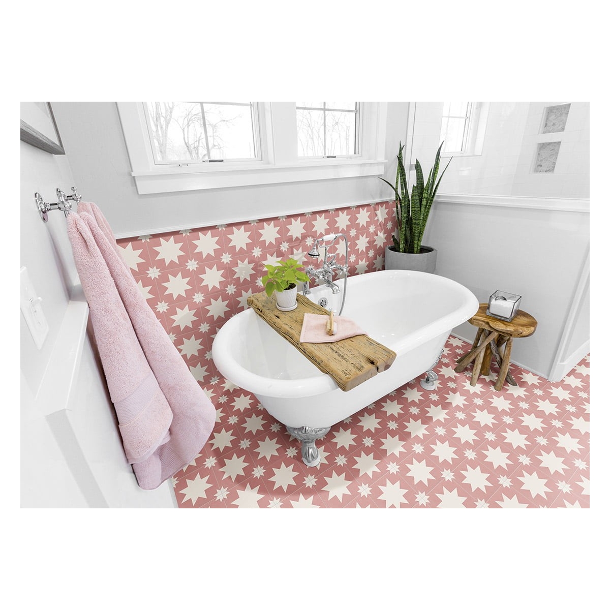 Rosa Estrela 20x20 (m2) Mainzu