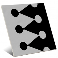 Preto Cinza Blason 20x20 - Vives