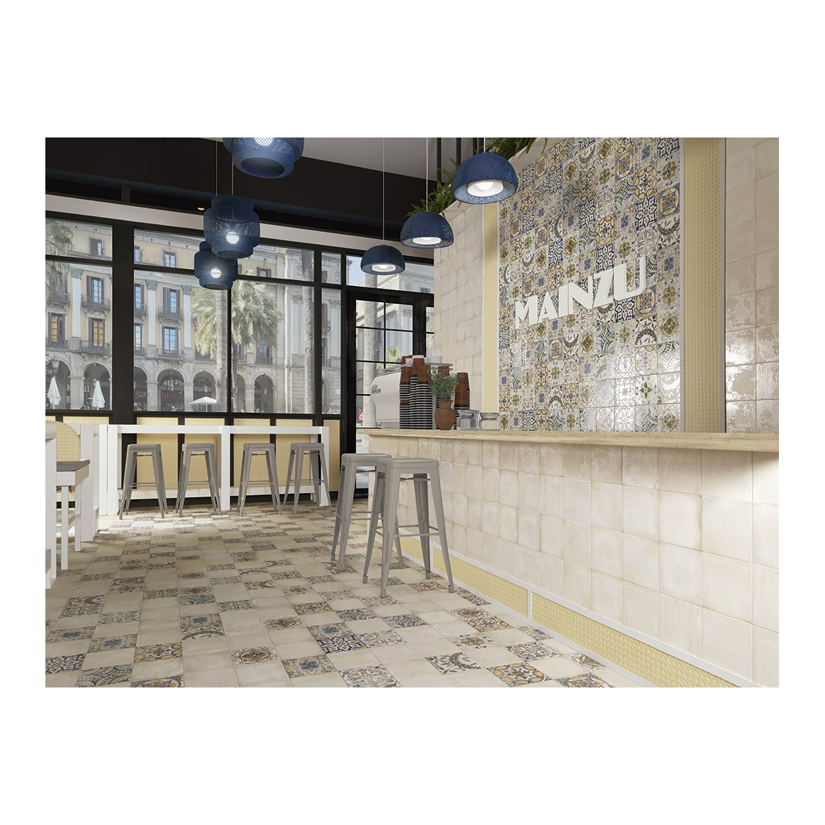 Mainzu Faenza Blanc 20x20 (boîte 1 m2)