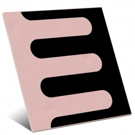 Garland Pink Black 20x20 (box of 1 m2)