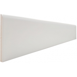 Universal matte white skirting board 12x60 (unit)