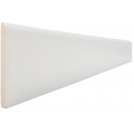 Universal matte white skirting board 10x60 - Grupo Unamacor
