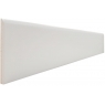 Rodapé universal branco mate 8x60 - Grupo Unamacor