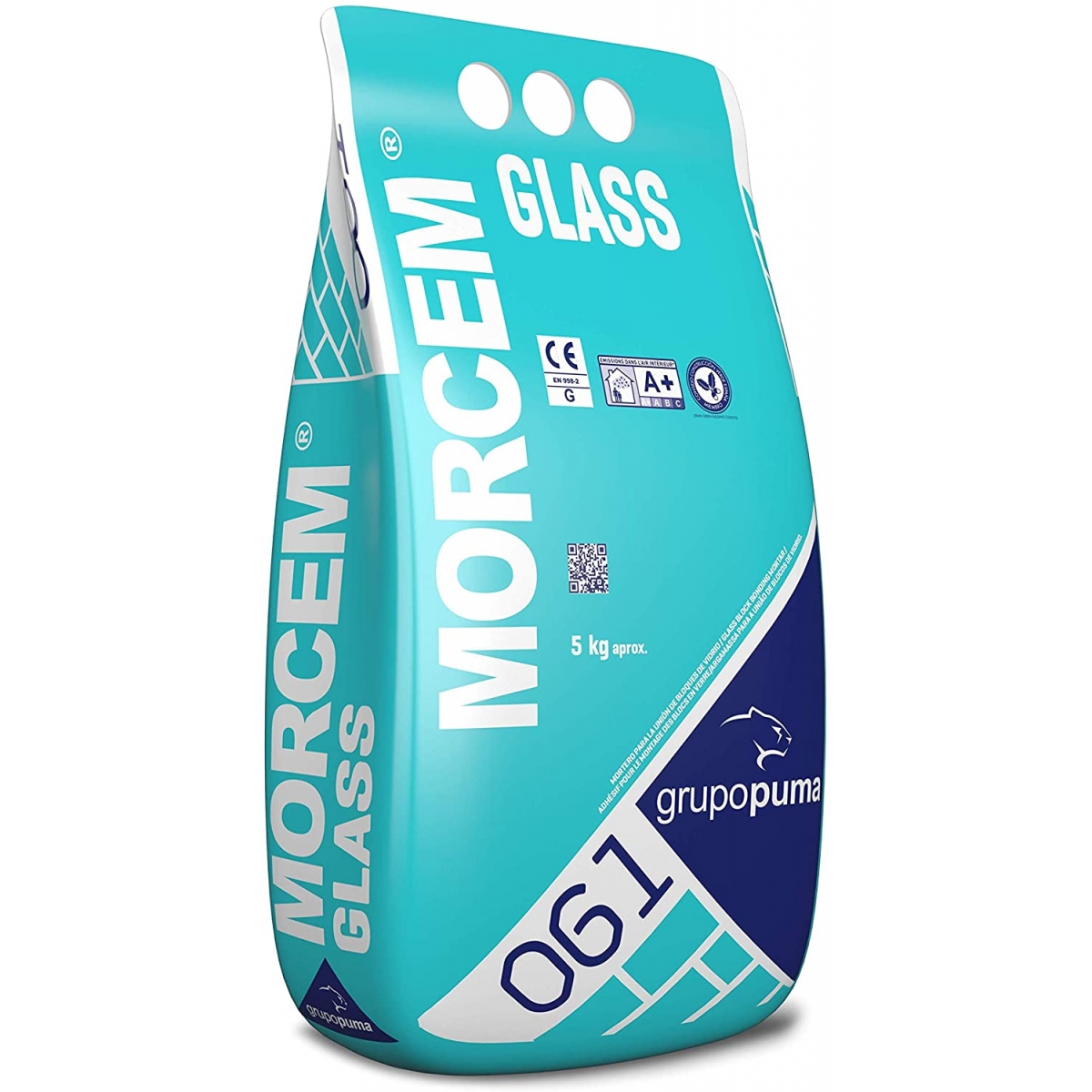 estilo Hostal Hito ▷ Comprar Morcem Glass Bolsa 5 Kg Blanco