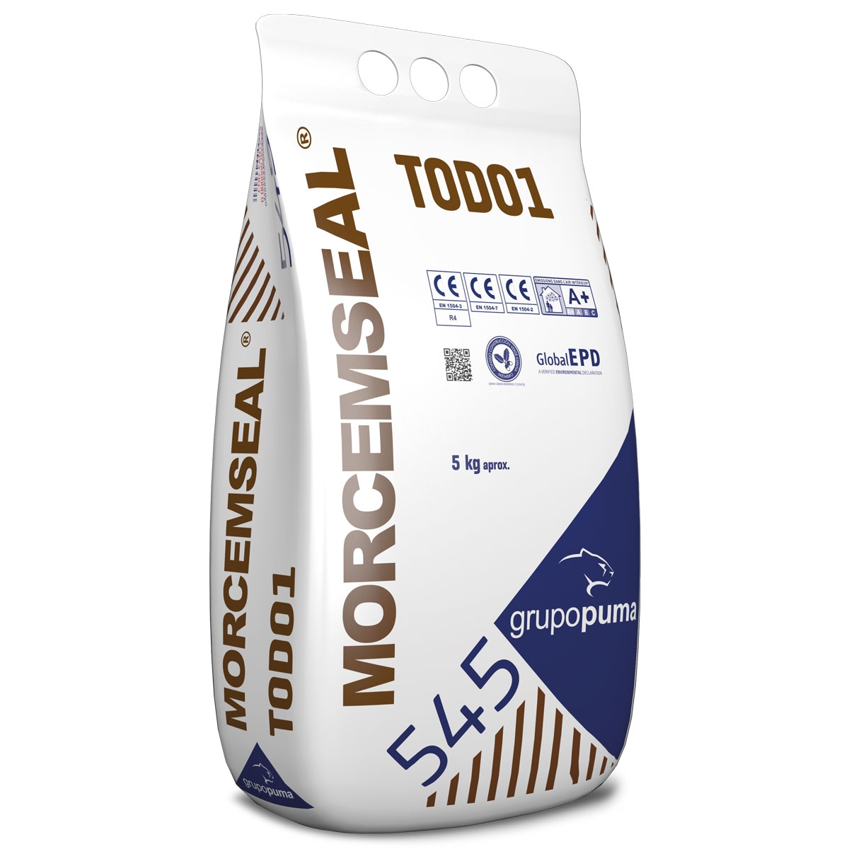 Morcemseal Todo1 Sac 5 Kg Gris Grupo Puma