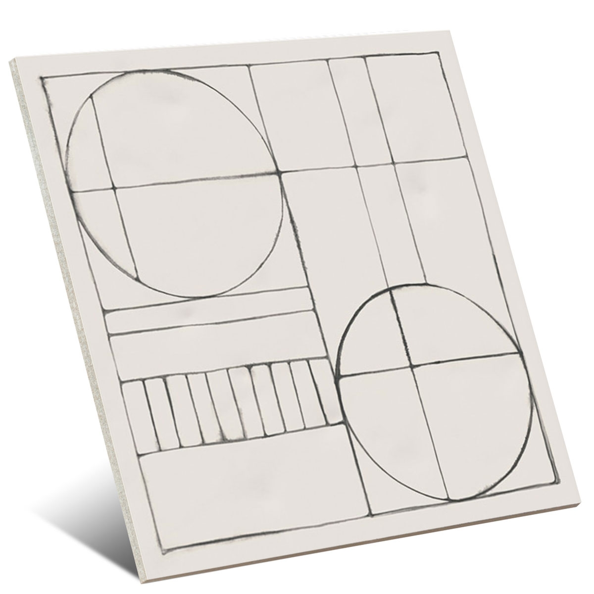 Enzo 20x20 - Tapisserie d’ameublement avec décorations Vives