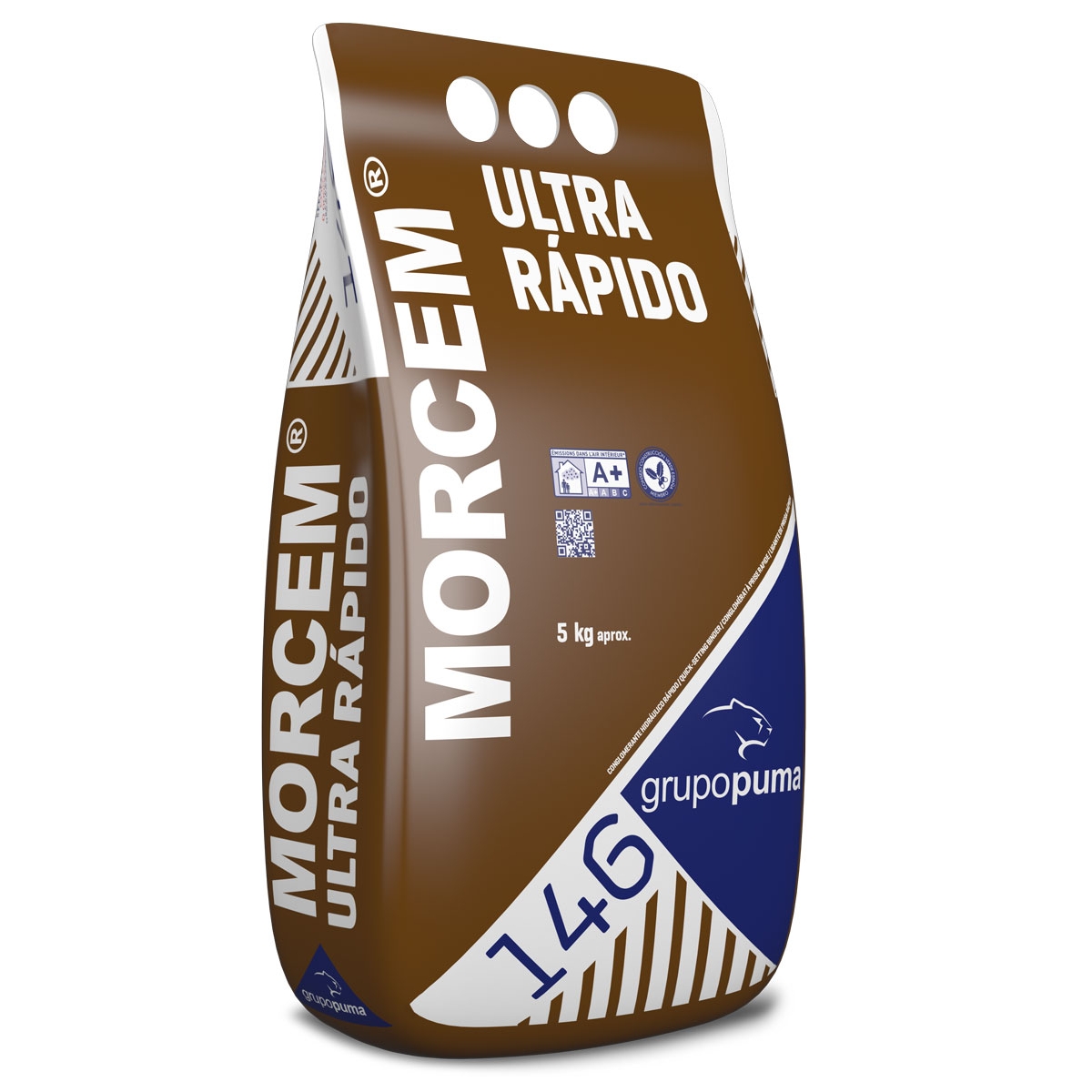 Morcem Sac Ultra Fast 5 Kg Gris Grupo Puma