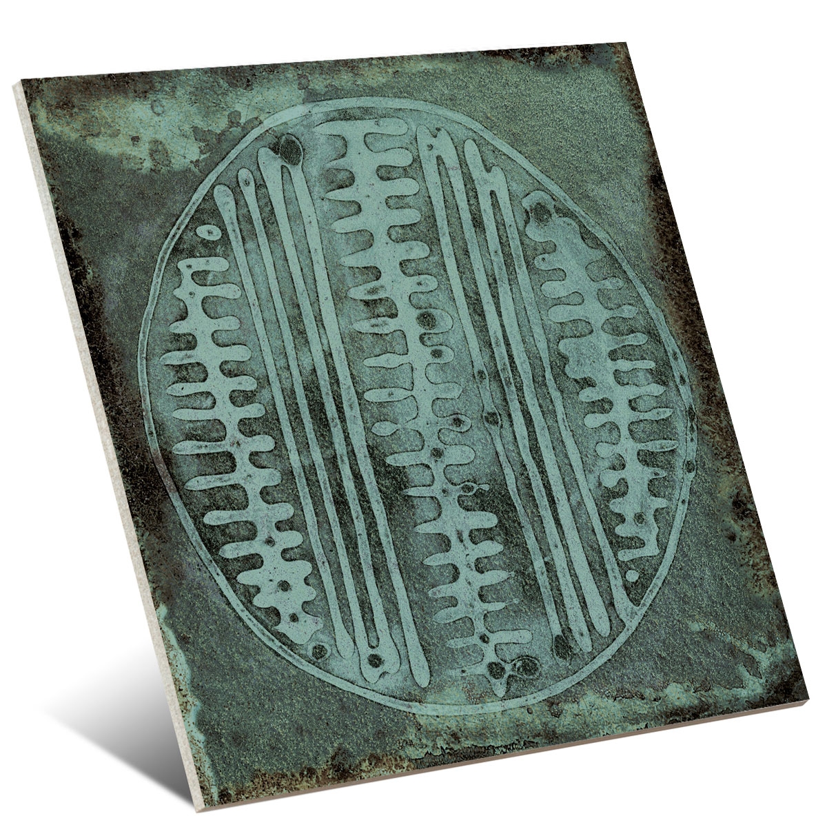 Wallpaper with Vives decorations - Carlo Jade 20x20