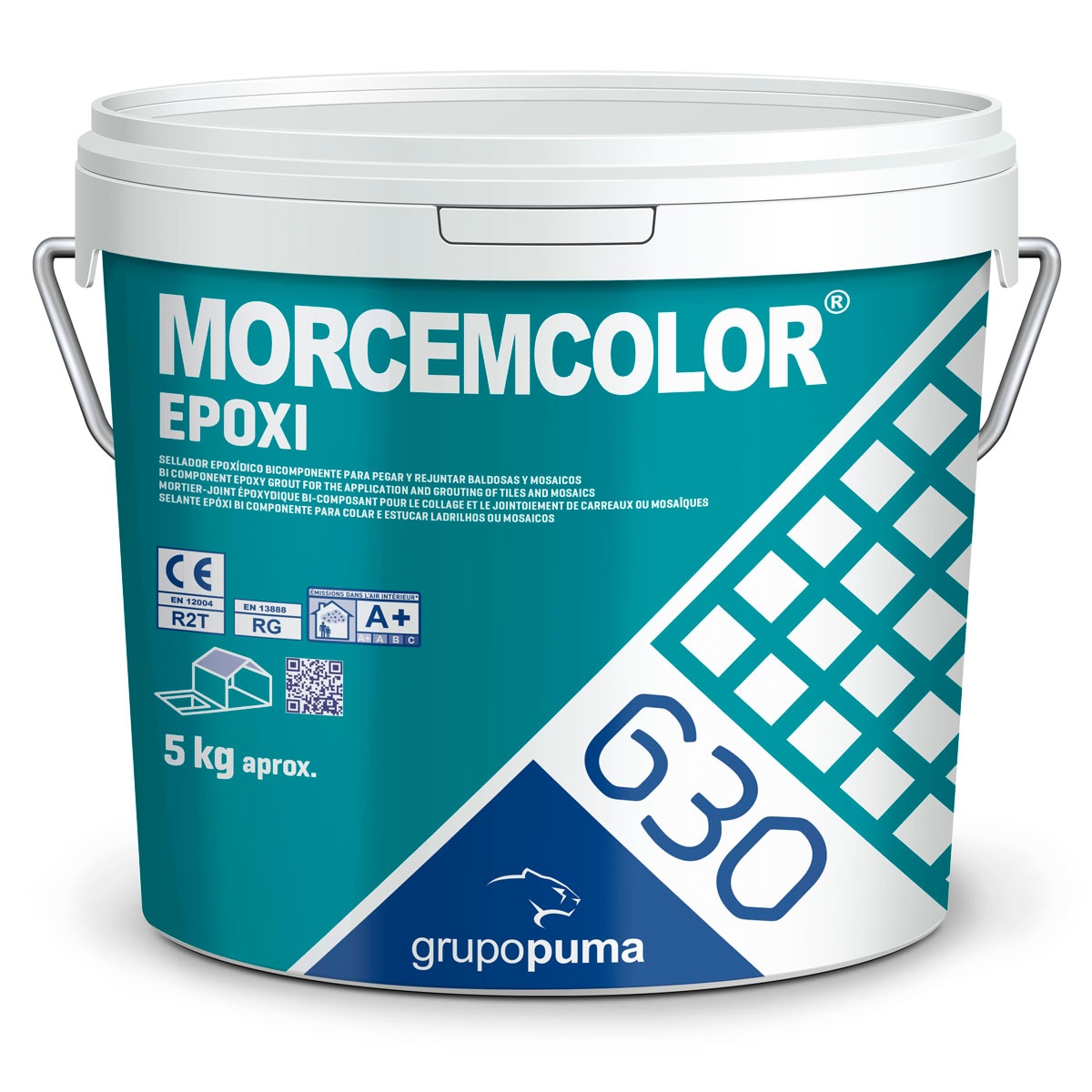 Morcemcolor Epoxy RG 5 Kg White - Grupo Puma