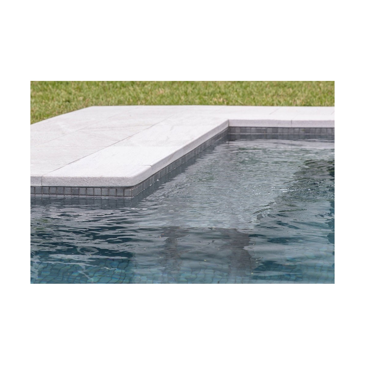 Serena Collection - Pool edges Rosa Gres - Straight pool edge Serena L98 97.9x31.7x3.8