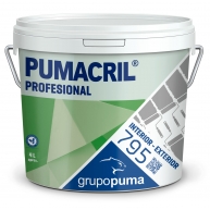 Pumacril Professional Bouteille Intérieure-Extérieure 4 L Blanc