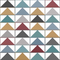 Borgo multicolor 10x20  - Vives