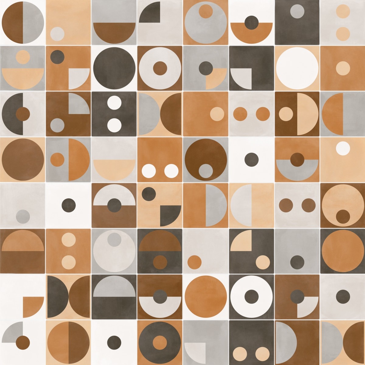 Popart 15x15 (m2) - Revêtement de sol hydraulique en grès cérame