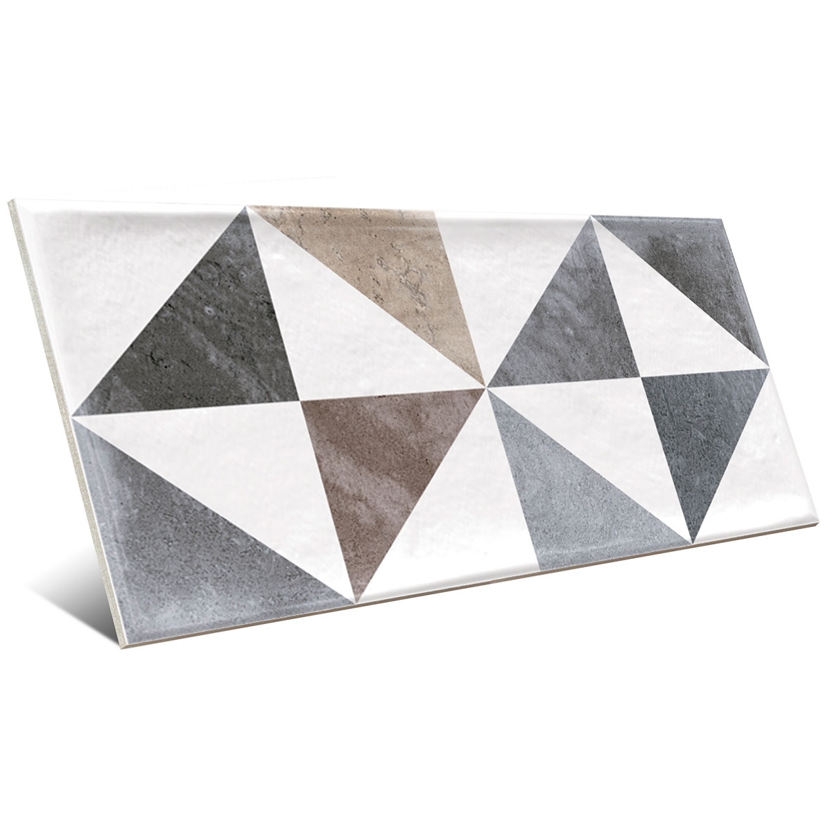 Thai Pardo 10x20  - Revestimiento con decorados Vives